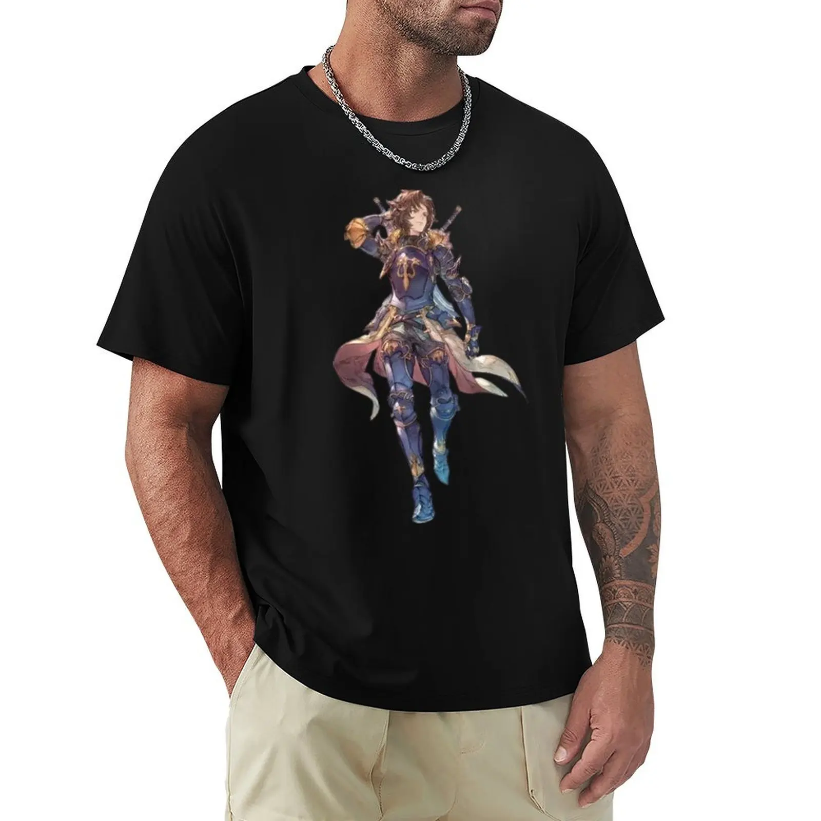 granblue fantasy T-Shirt customs sublime t shirts for men cotton