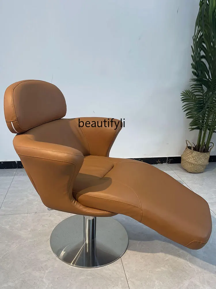 Hair Salon Hot Dyeing Chair Simple and Comfortable Hair Saloon Dedicated Hairdressing Nail Scrubbing Chair Sofa  Chair Lift