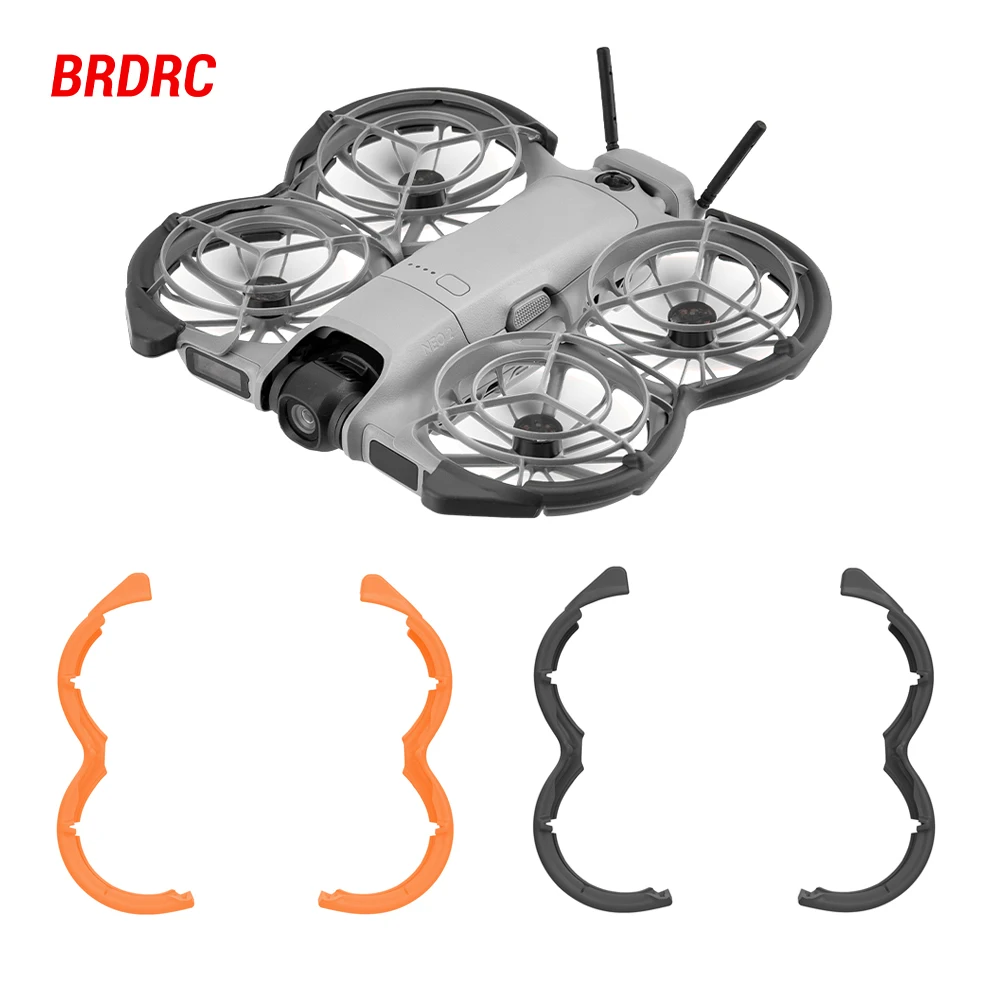 BRDRC NEO 2 Propeller Guard Anti-collision Bumpers Protection Guard Impact Protectors Lightweight Portable for DJI NEO Accessory