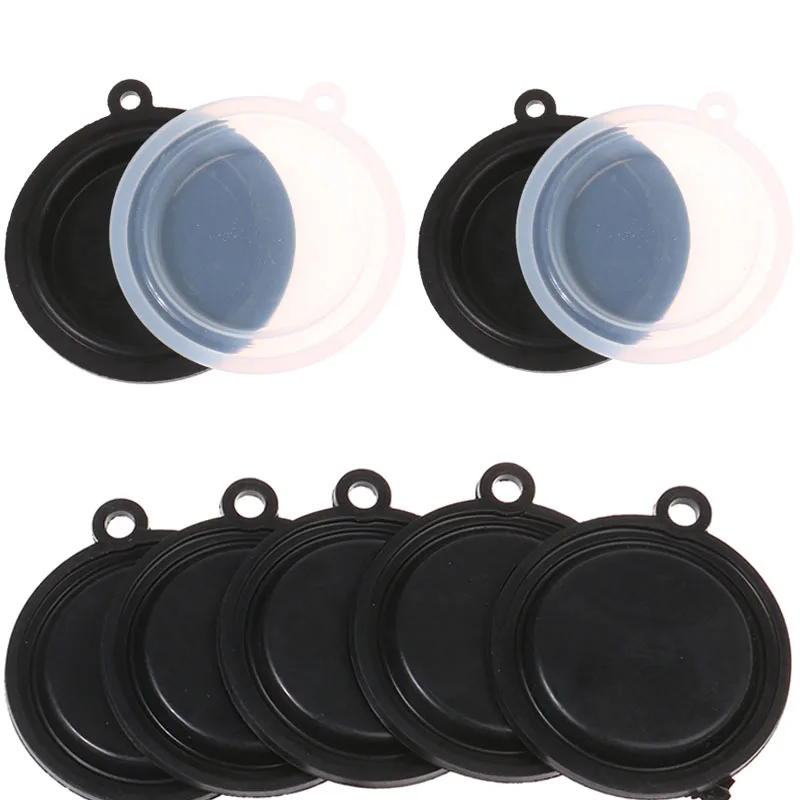 10pcs 45/50/52mm Professional Water Gas Linkage Valve Gas Water Heater Pressure Diaphragm Accessories OD  Black Clear Color