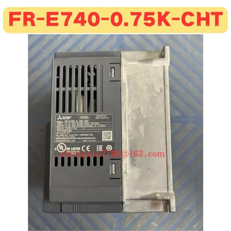 

Used Frequency Converter FR-E740-0.75K-CHT FR E740 0.75K CHT Normal Function Tested OK