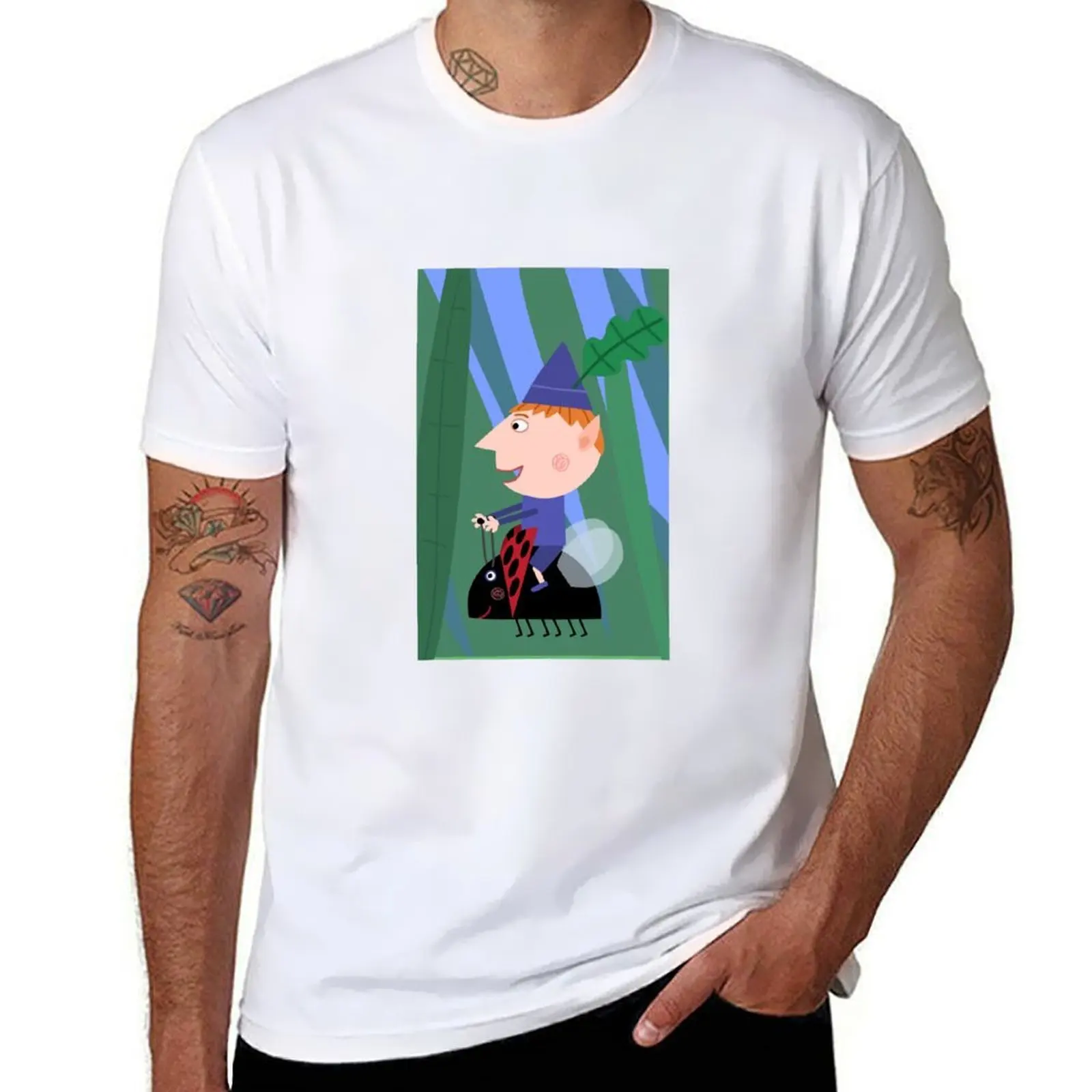 

Ben and Holly T-Shirt t shirt custom print man t shirt cotton anime tshirt T-Shirt