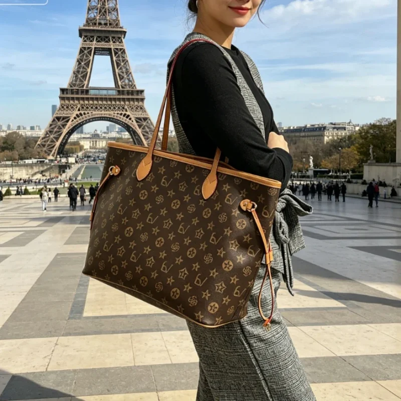 Elegant Leather Diaper Bag Ladies Crossbody Handbag Women Tote Shoulder Paris Famous Designer Popular Classic