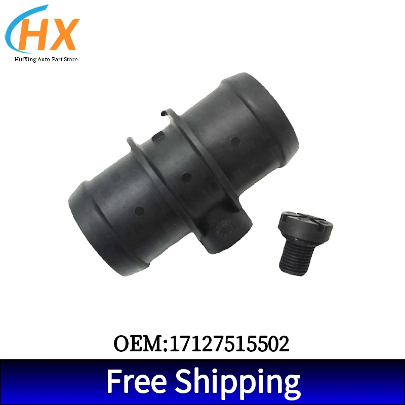 High Quality 17127515502 Coolant Water Hose Connector For BMW MINI Cooper 02-08