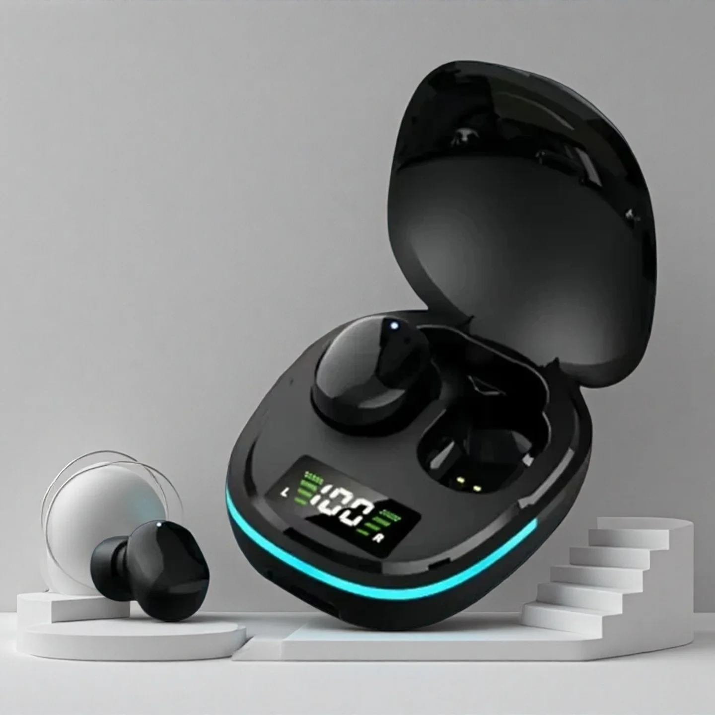 G9S Wireless Bluetooth Headphones Tws Waterproof Earbuds Earphones Digital Display Heaset Large Capacity Charging Case