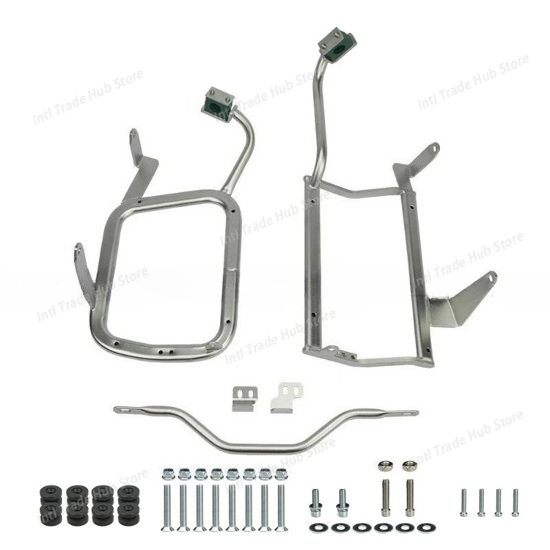 For BMW1200GS/1250GS Side Box Bracket for BMW Non-Destructive Mounting 304 Stainless Steel Bracket