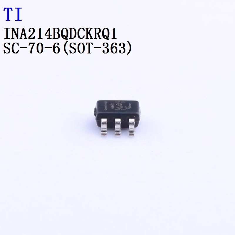 5PCS INA214AIDCKR INA214BQDCKRQ1 INA214BQDCKRTL INA216A1YFFT INA216A3YFFR TI Operational Amplifier