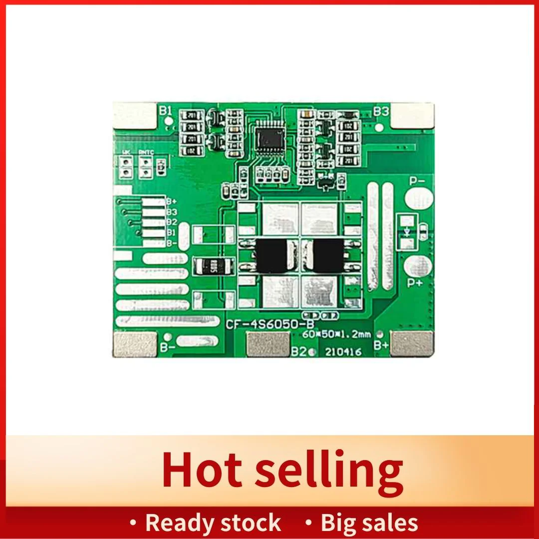 4S 14.6V 6A BMS Lifepo4 Lithium Battery Protection Board Enhance/Balance Charging Module for Electric Tool Circuit Board