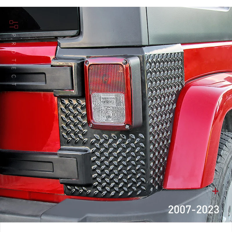 car taillight cover protect wheel brow corner trims for jeep wrangler jl jk 2007-2023 decoration kit part modify auto