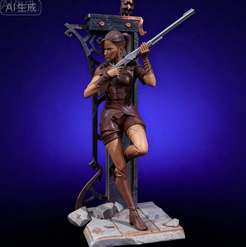

The height of man 38mm 55mm 75mm Resin model kits figure beauty Self-assembly and painting（3D Printing）TD-7180/3D