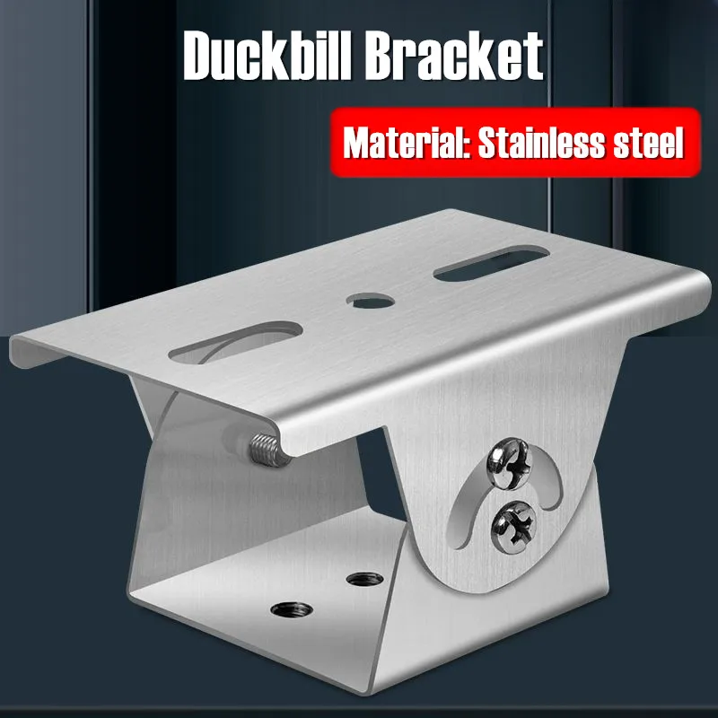 Duckbill Camera Monitoring Bracket Strengthened Thickened Duckbill Bracket Universal Joint Bracket  CCTV Security Camera Base