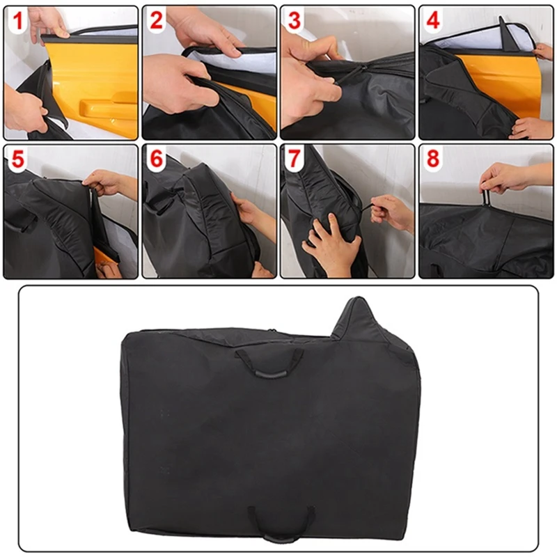 

Car Door Storage Bag Door Storage Bag Door Panels Organizer Bag For Ford Bronco 2021 2022 2-Door Accessories, 2PCS