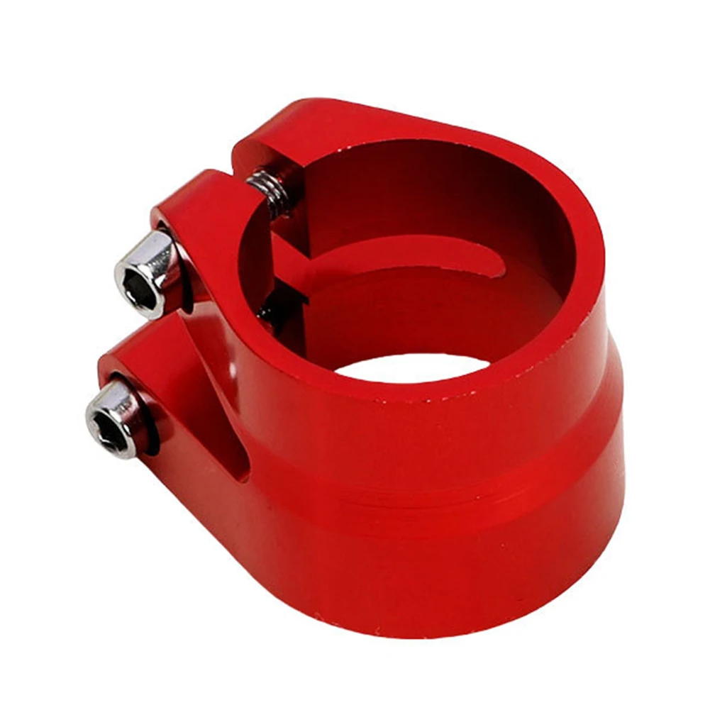 

Sleek aluminum bicycle seat clamp sizes thirty point eight or thirty four point nine mm quick release design perfect fit