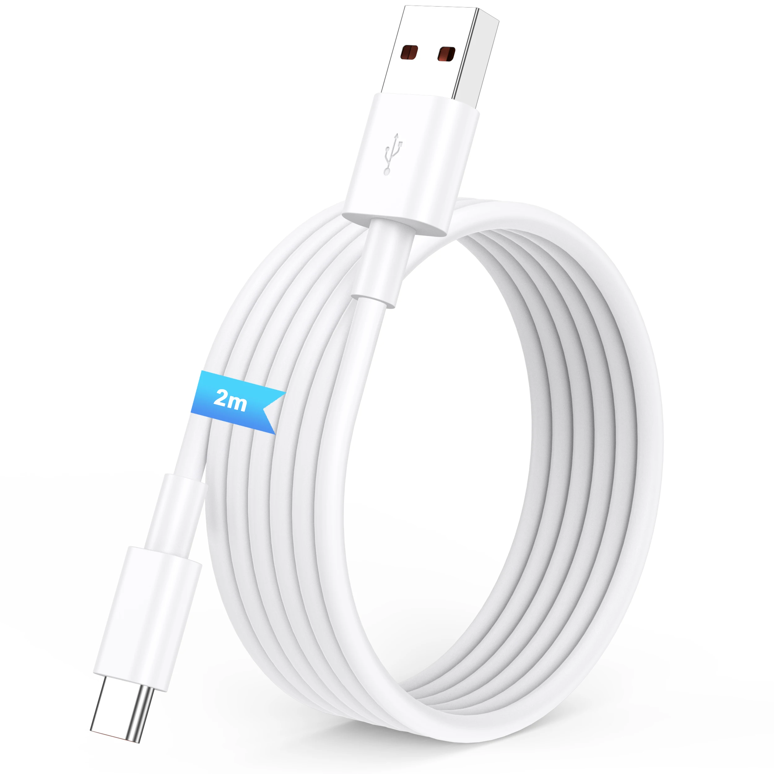 USB to Type C Fast Charging Cable For Samsung Galaxy S25/S24/S23/A50/A50S Google Pixel 10/10Pro Xiaomi K30/K30S Huawei P30 Cable