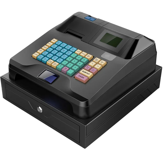 Guangzhou Hysoon cash register company ecr supermarket bill retail small electronic cash register