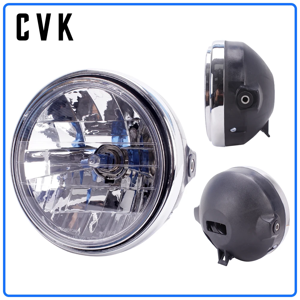 CVK Faro Del Motociclo Faro Testa Della Luce Per HONDA Hornet CB400 CB500 CB600 CB1300 VTR250 CB250 VTEC400 CB VTEC 400 Lampada