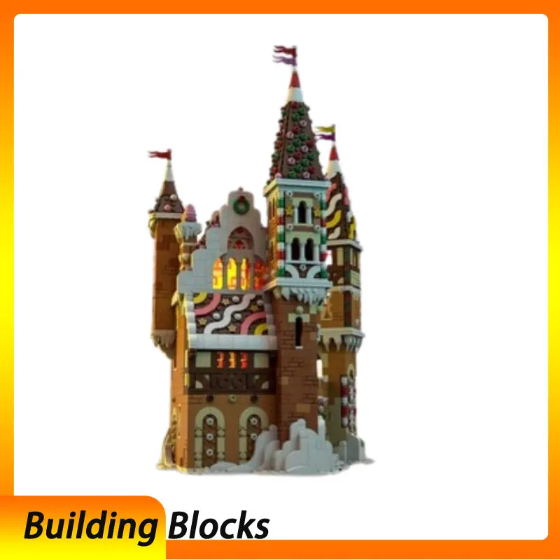 

Spot MOC-130576 3971pcs Castle small particle assembly building blocks educational toy model gift set ornaments