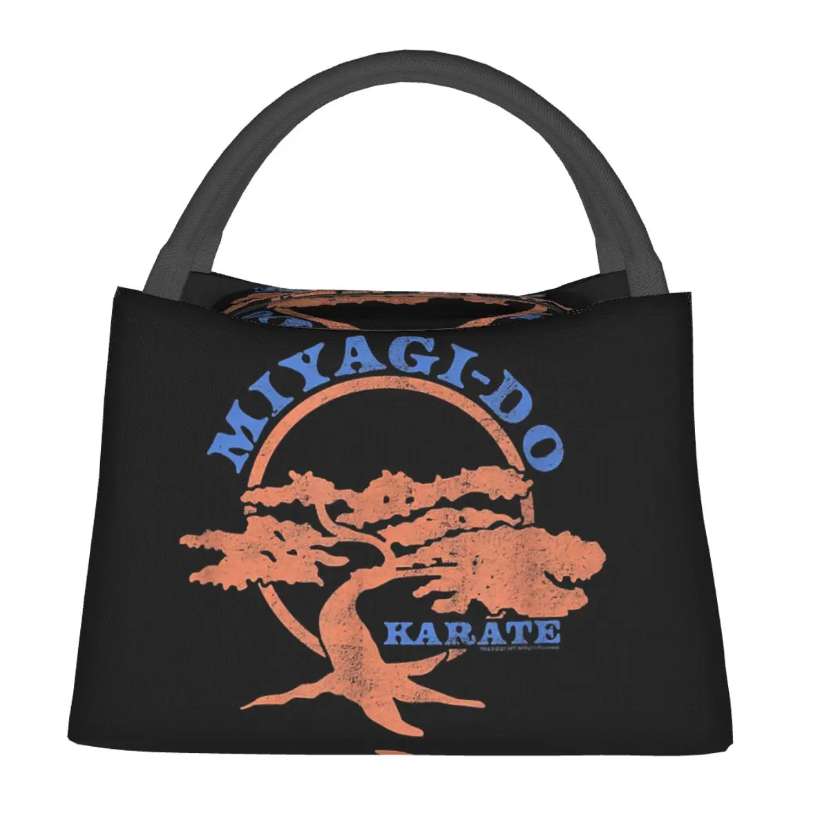 Cobra Kai Miyagi-Do Karate Bonsai Logo Classic Lunch Bags Bento Box Lunch Tote Picnic Bags Thermal Bag for Woman Kids Work