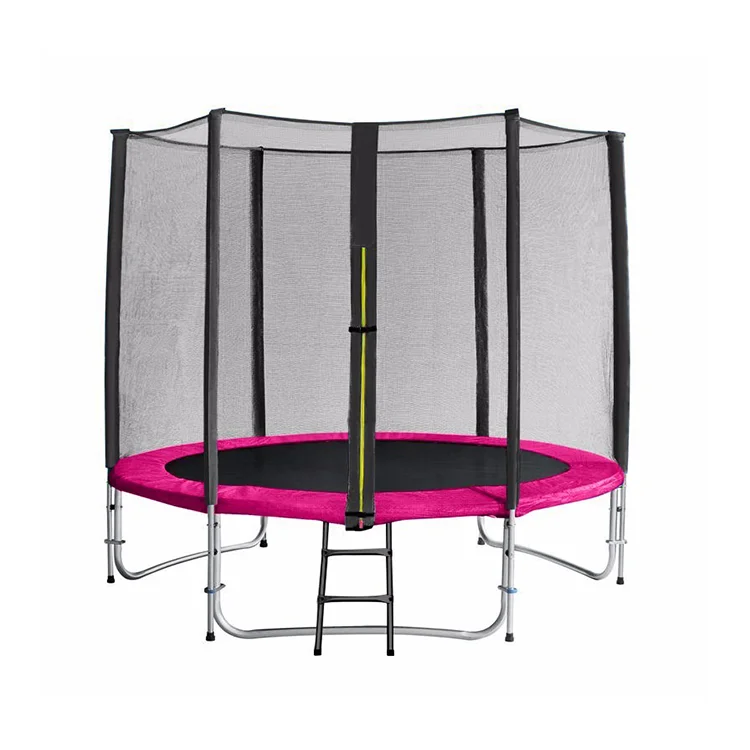 dn-Sundow Safety Net Round Trampoline Outdoor Kids Gymnastic Trampoline Bungee Harness for Sale！