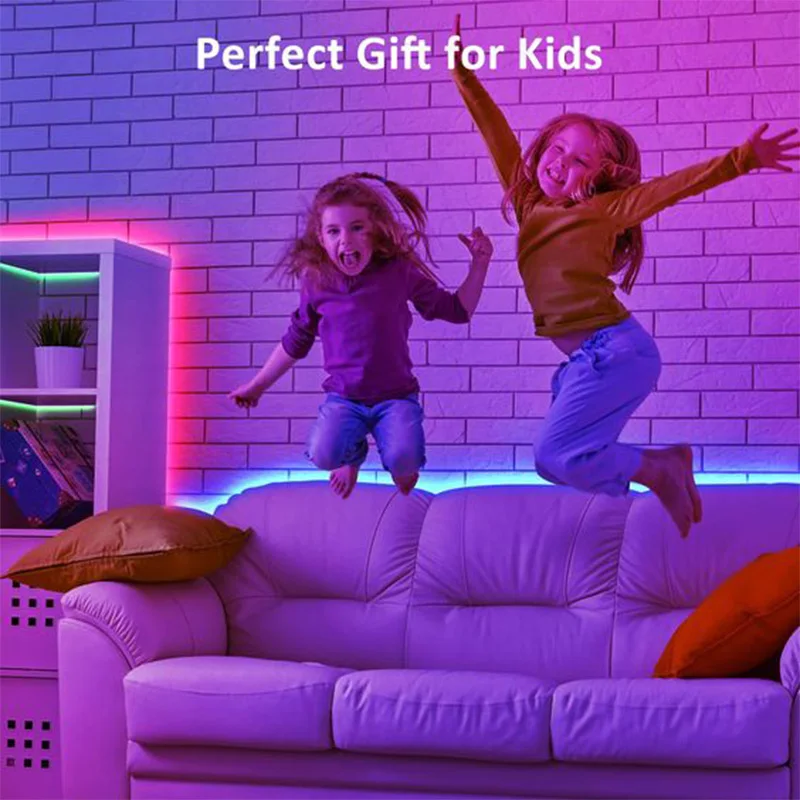 Led Strip Verlichting Usb Infrarood Bluetooth Lamp DC5V Telefoon App Controle Tv Backlight Rgb 5050 Voor Slaapkamer Party Decoratie Luces led