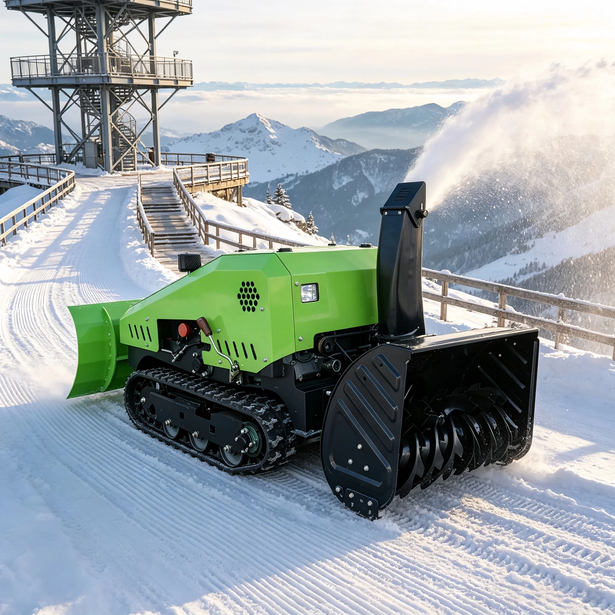 Convenient To Move Professional Compact Snow Removal Equipment Cost-effective Small Snow Blowing Remover Small Backhoe Machine