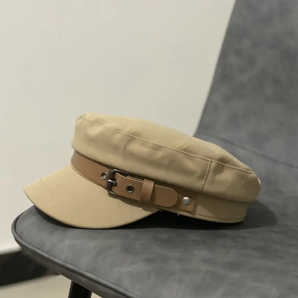 

1 Pcs Stylish Beret Women Hat with High-Quality Leather Comfortable Versatile Fashion Accessory