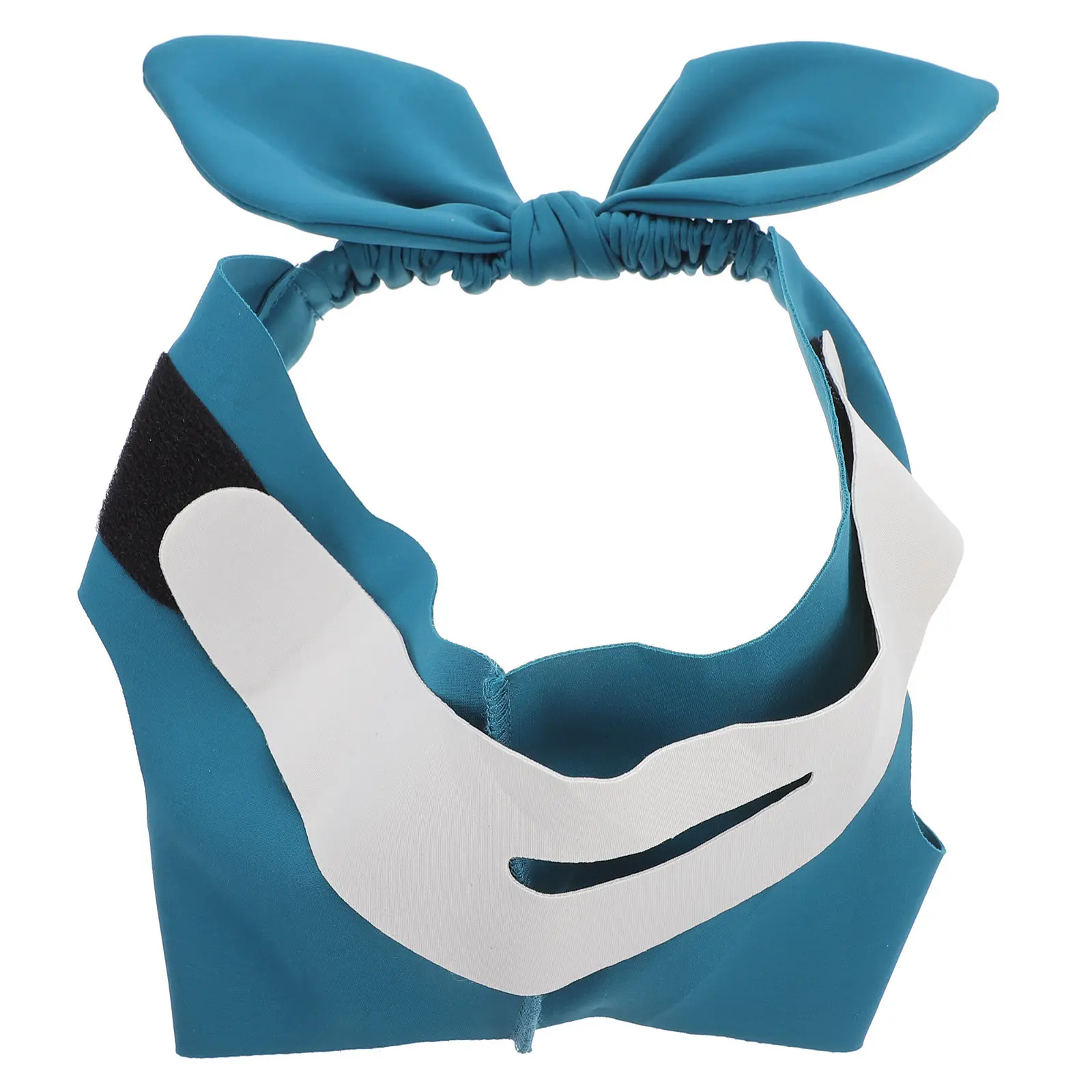 Face Lifting Strap for Chin Sculpting Double Chin Reducer Band with Far Infrared Support Facial Firming Belt Soft Fabric