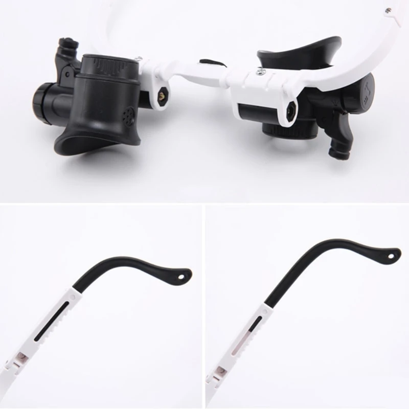 8X15X23X Magnifier Goggles- Binocular Glasses Handsfree Magnifier for Magnifying Glasses for Reading Jewellery Loupe