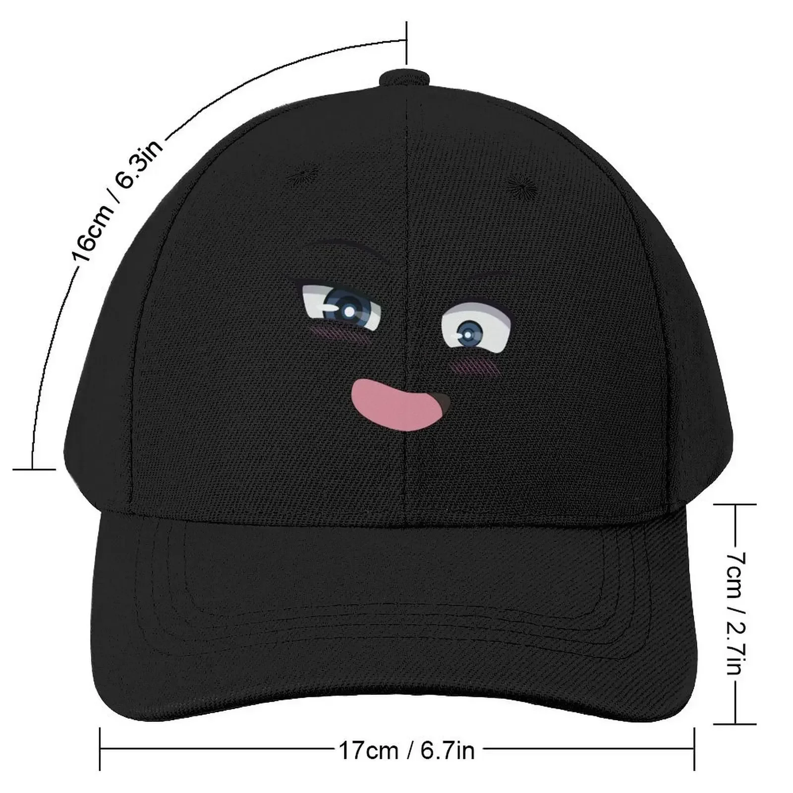 Weird Anime Look Baseball Cap Golf Wear custom Hat birthday Vintage Caps Women Men's