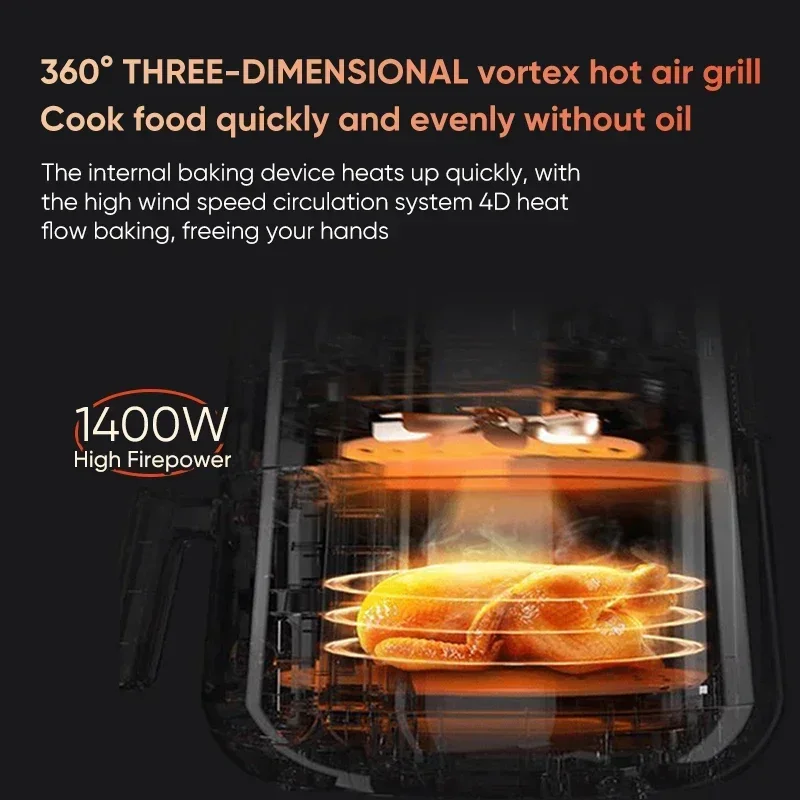 German Air Fryer Oven 10L Capacity