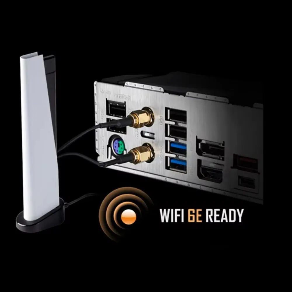 WIFI 6E 2.4G 5G 6G Card Antenna For GIGABYTE AORUS PRO AX B650I B550 Z790 MASTER B660M Z690I X570S Z590 XTREME Motherboard - view 5