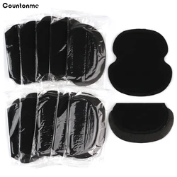 10Pcs (5Pair) Disposable Underarm Pads Black Armpit Sweat Pads Perspiration Pad Shield Absorbing Anti Perspiration Sheet Sticker