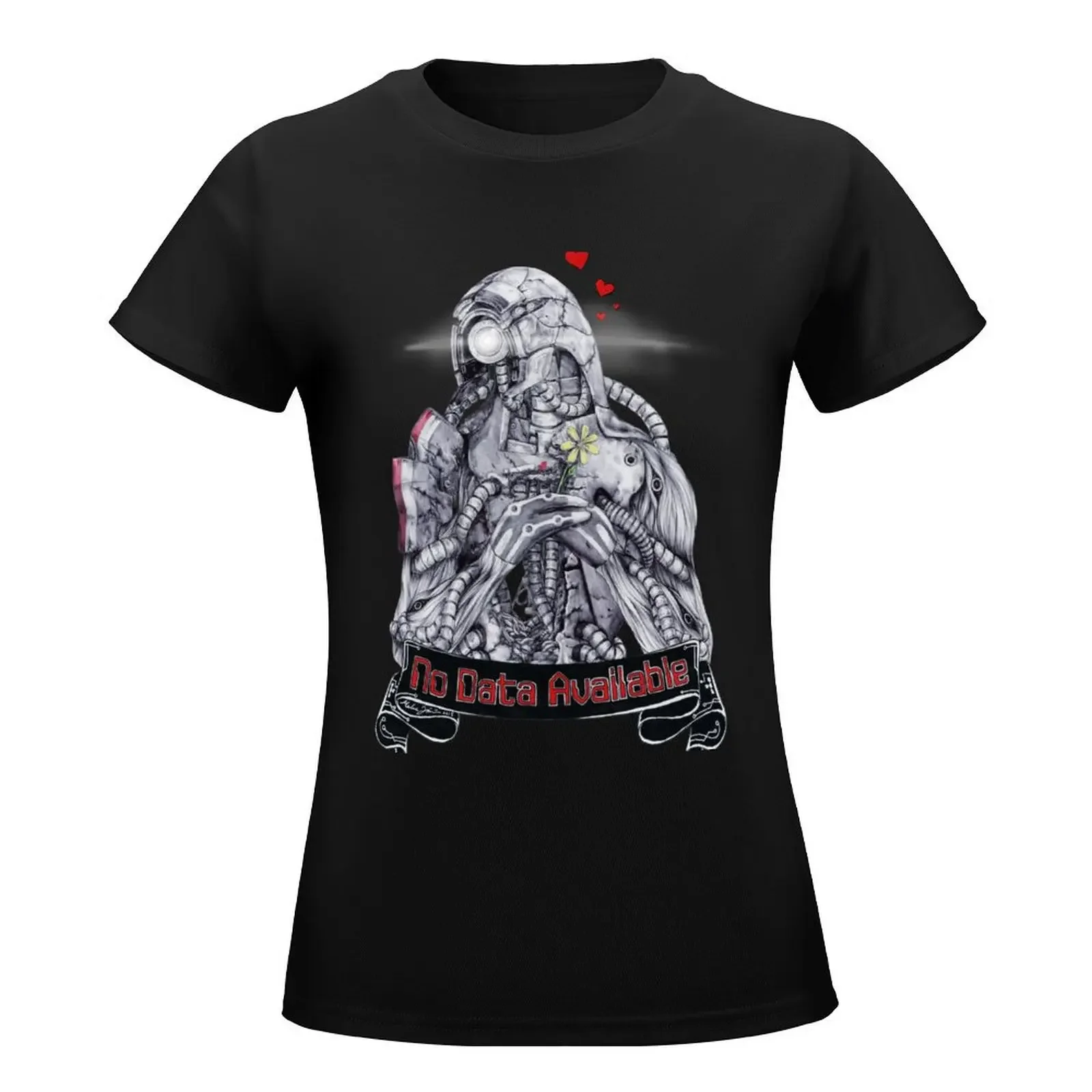 Legion (b&w) T-Shirt summer top female Woman clothing