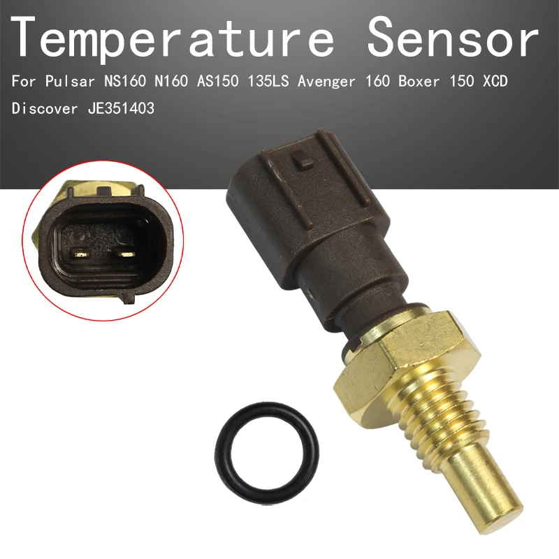 Sensor de Temperatura de Aceite de Motor JE351403 para Pulsar NS160 N160 AS150 135LS Avenger 160 Boxer XCD Discover, Repuestos