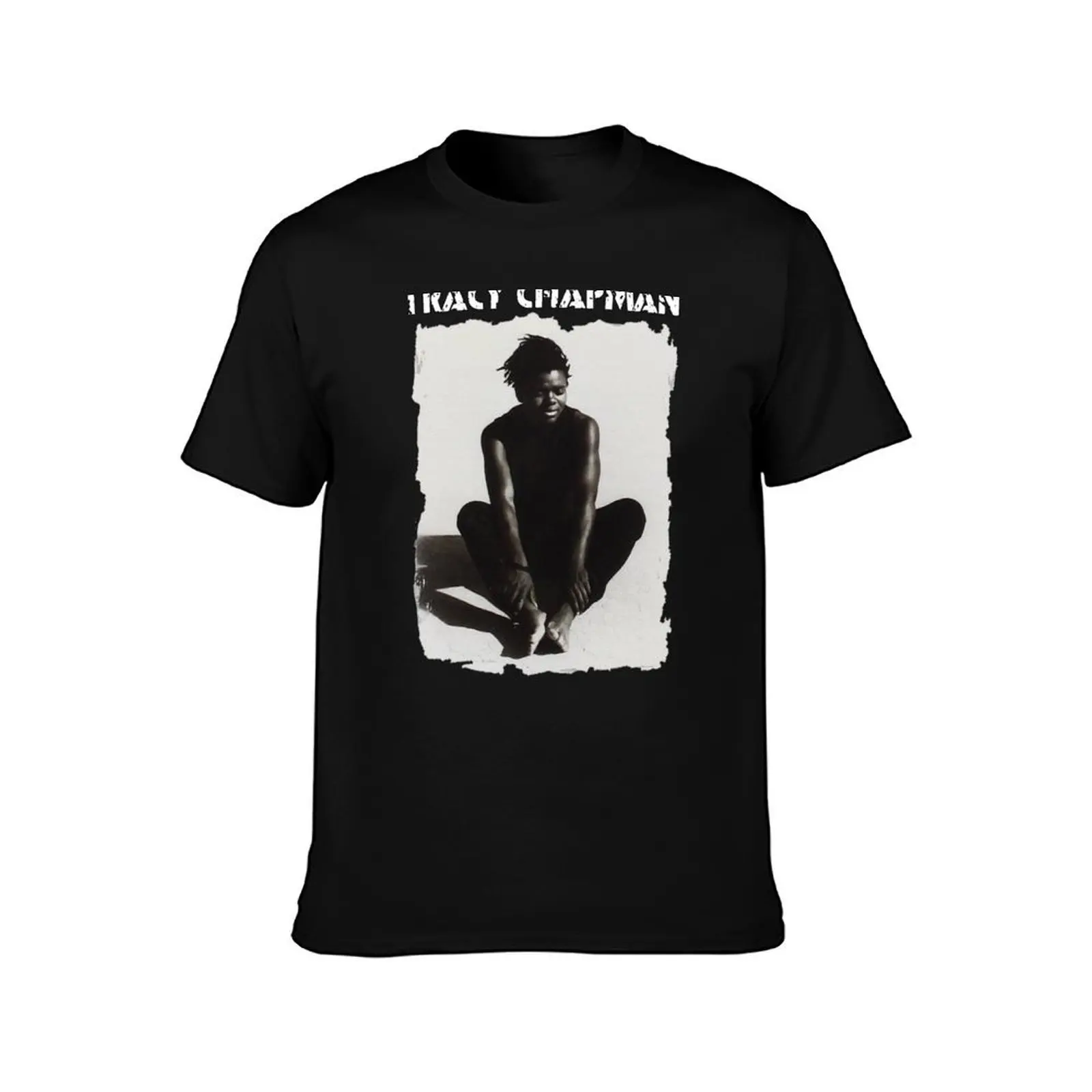Tracy Chapman T-Shirt, Summer Casual Cotton Tee, Oversized Streetwear Tops, Vintage Graphic Print, Loose Fit Short Sleeve