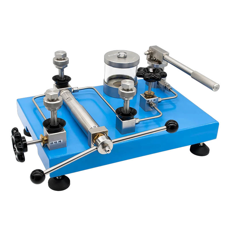 

High Quality Anti-Corrosion Pressure Transmitters Test Bench Hand Hydraulic Pump Pressure Calibrator