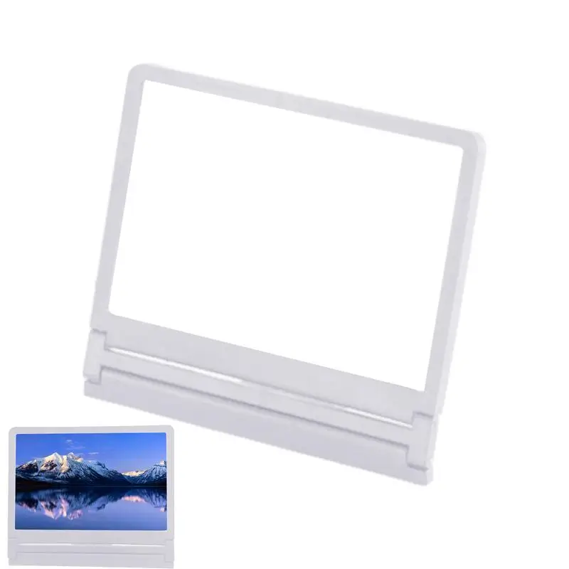 Screen Magnifier Thin Foldable Phone Screen Magnifier HD Mobile Video Movie Smartphone Screen Amplifier Projector For All