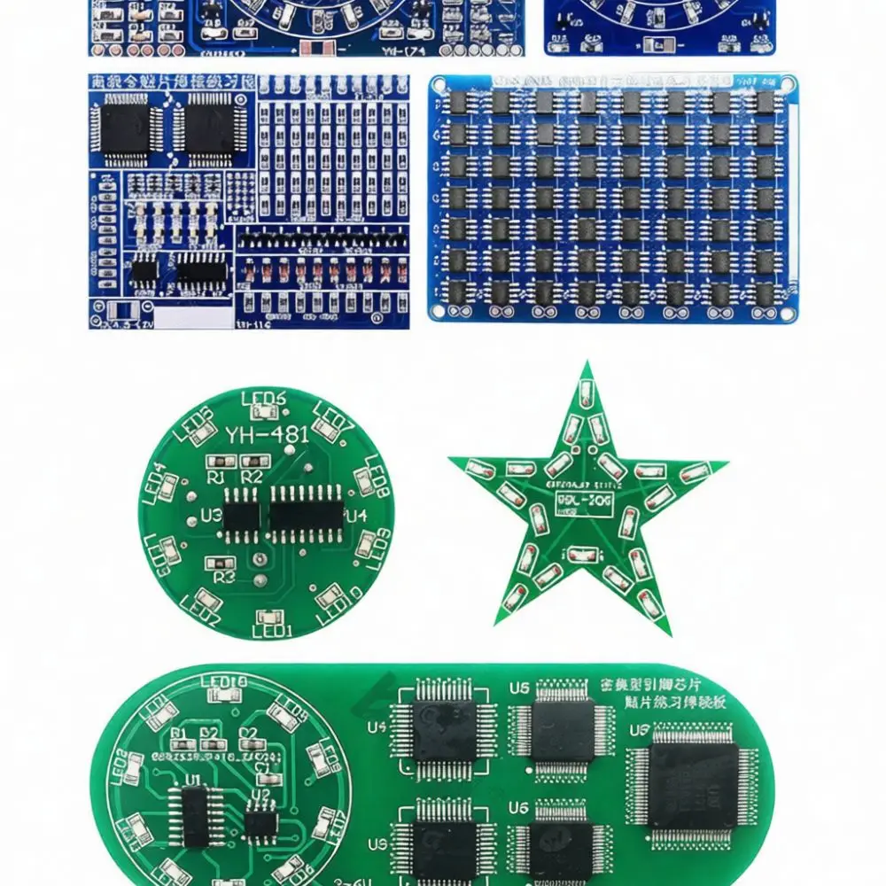 Electronic DIY Soldering Practice Board Kit SMT Components Welding Training PCB Board Electrical Skill Engineering Education