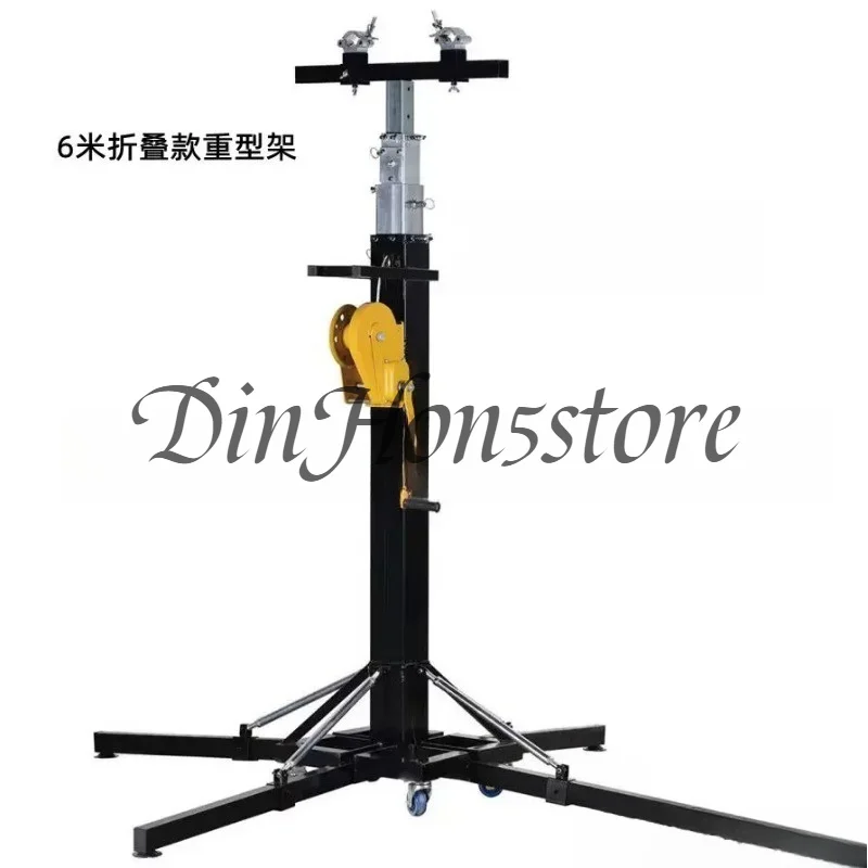 New Arrival 250KG Load Heavy Duty 6M Winch Led Screen Stage Light Line Array Speaker Truss Lift Tower Truss Crank Stand