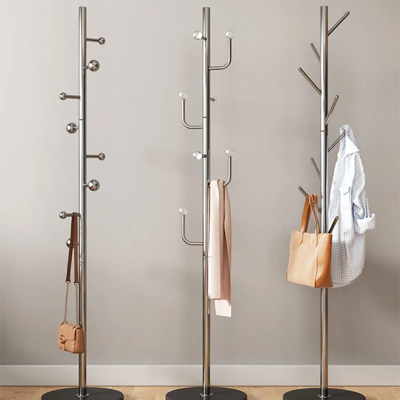

Space Saving Minimalist Coat Racks Wall Standing Display Portable Coat Racks Metal Indoor Porte Manteau Living Room Furniture