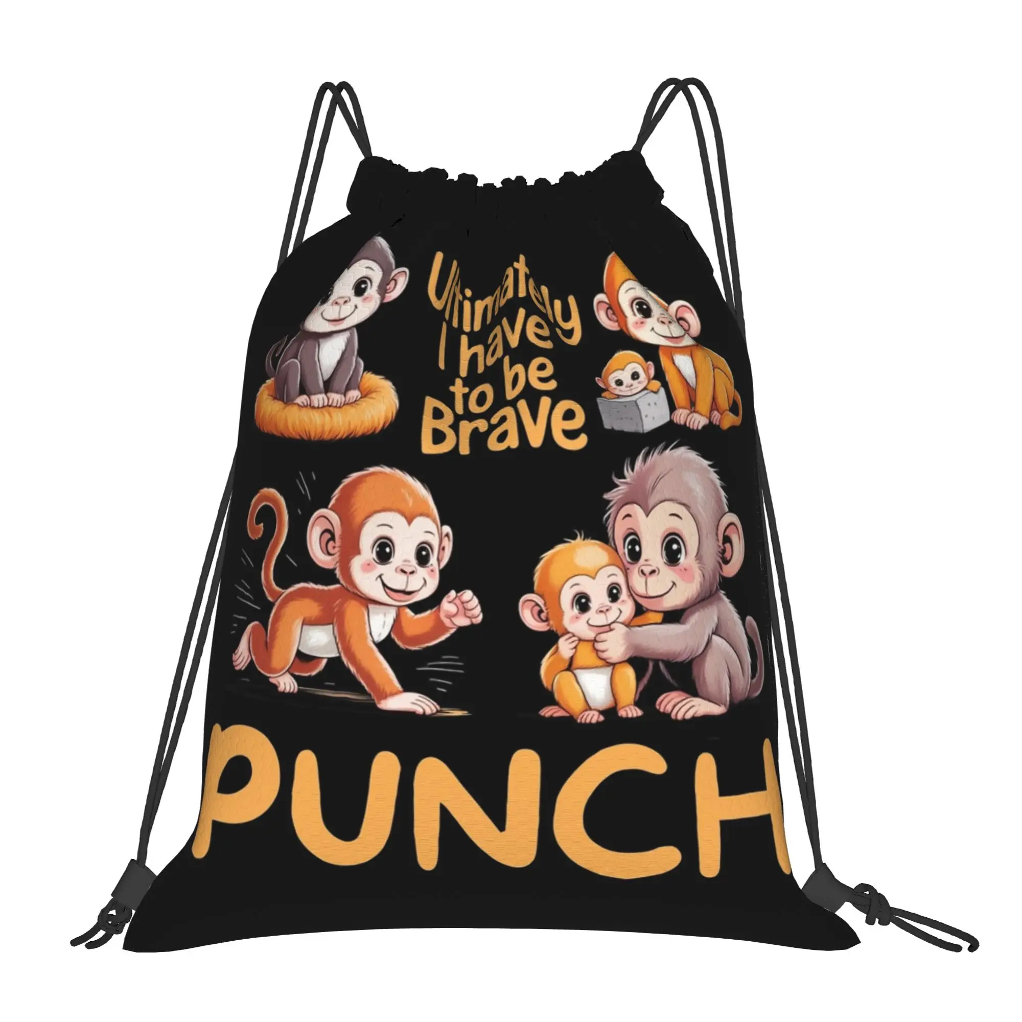 

Спортивные рюкзаки-мешки Baby Monkey Punch на шнурке, водонепроницаемые, для велоспорта