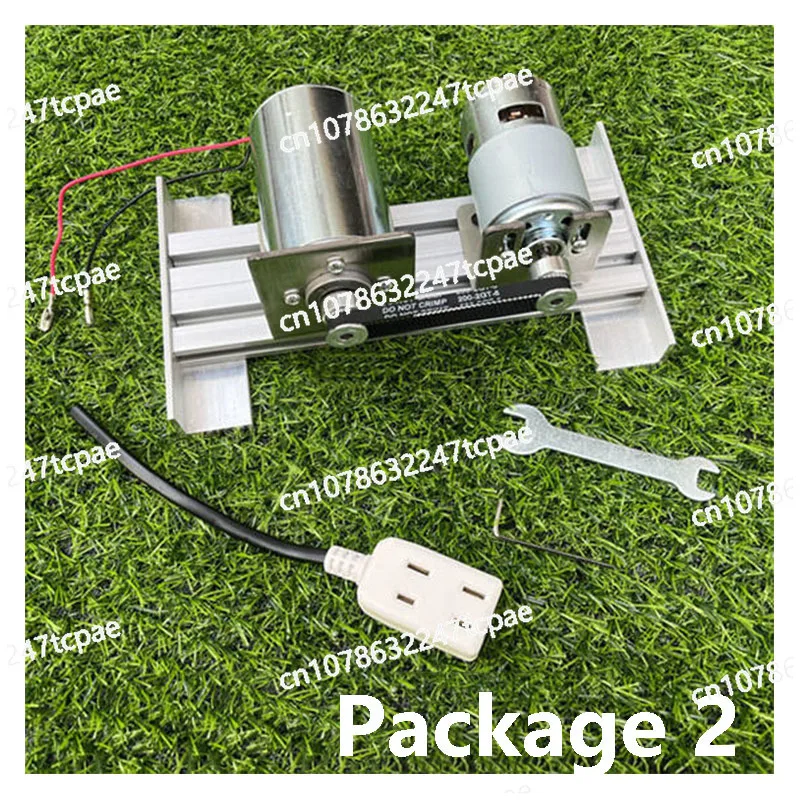 220V Permanent Magnet Brushless DC Motor Double Bearing Silent Inner Rotor Voltage High Motor 775 Motor Brushless Generator Set