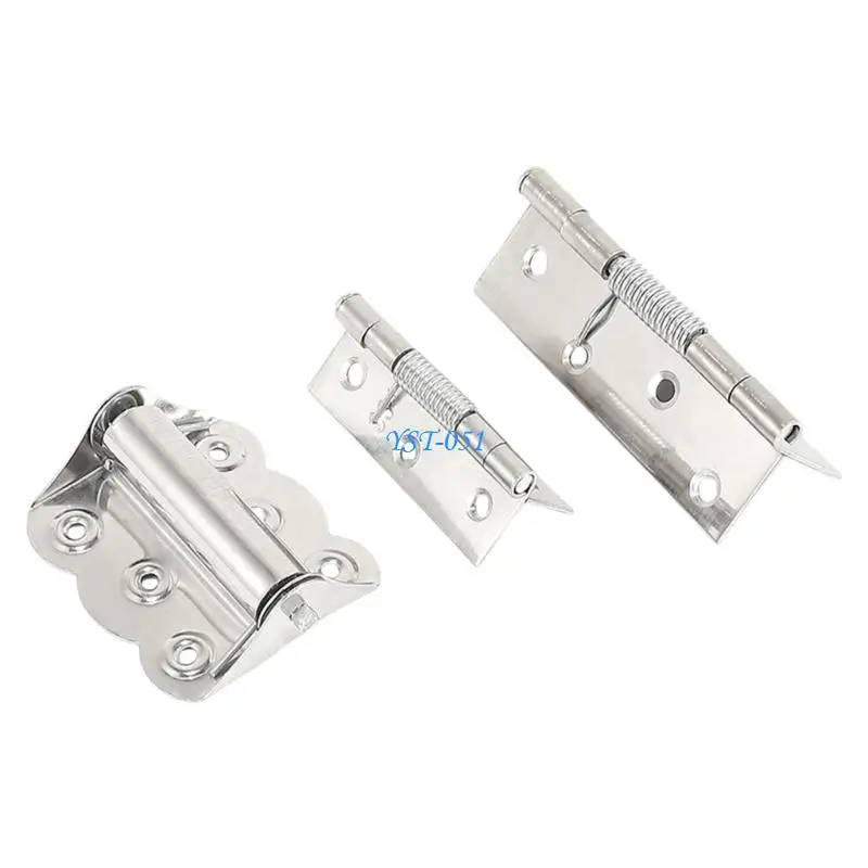 E15A Automatic Door Ending Hinges Reinforced Untarnished Building Quiet Action Bathroom Kitchen Improve
