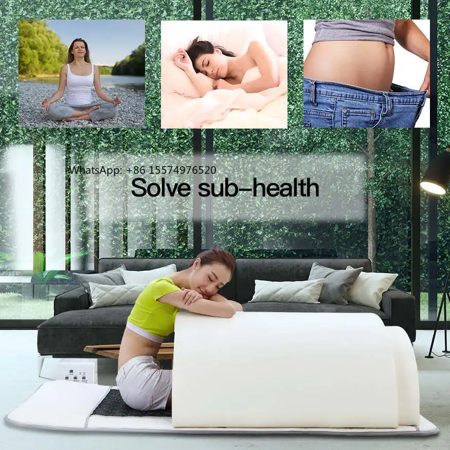2026 Hot SellingBest Selling Product Weight Loss and Detox Spa Sauna Dome with Tourmaline Stone and Jade