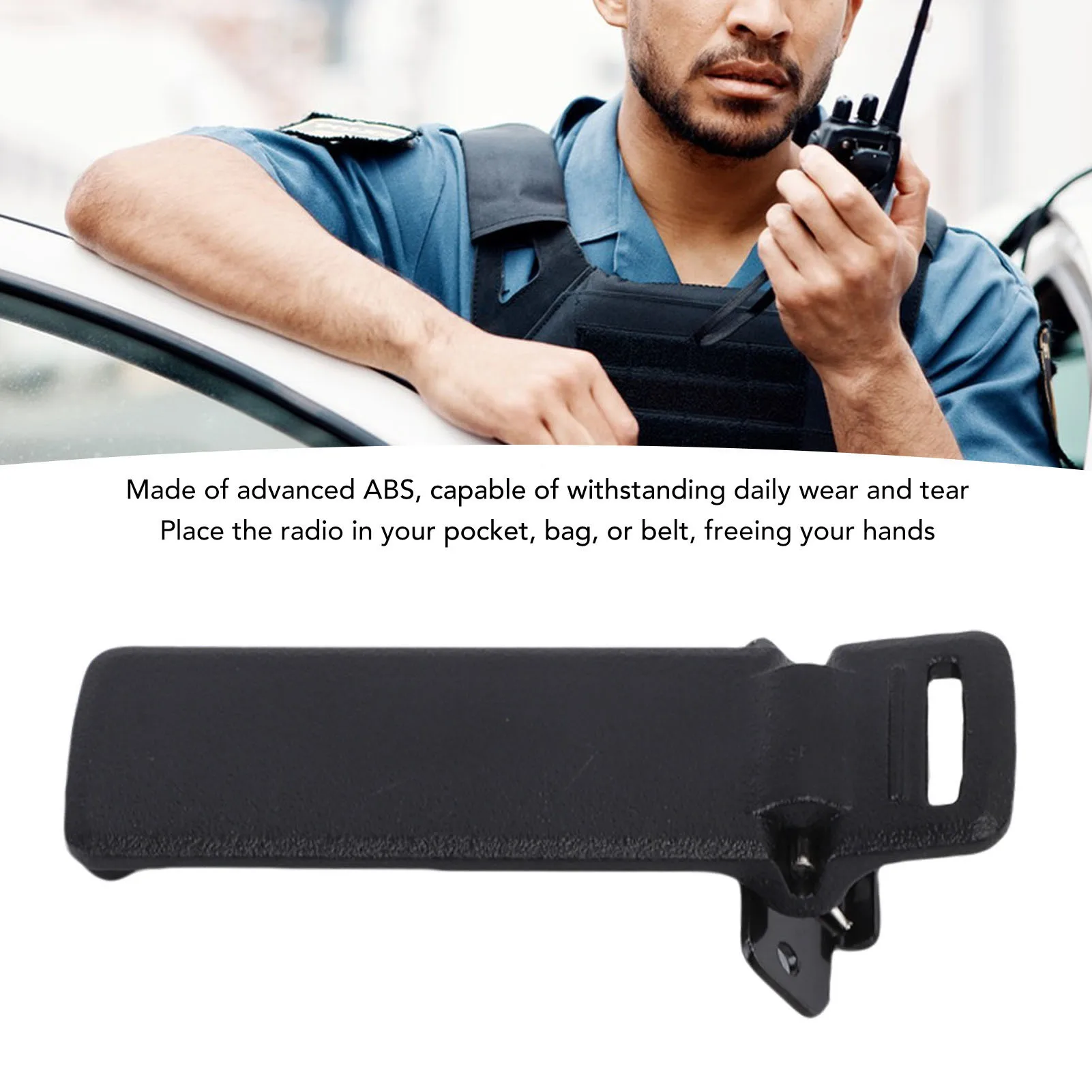 Clip per cintura radio Clip per cintura radio Clip per cintura radio adatta per radio a 2 vie UV5R UV5RA UV5RB UV5RC 5RD 5RE 5RE Plus Series