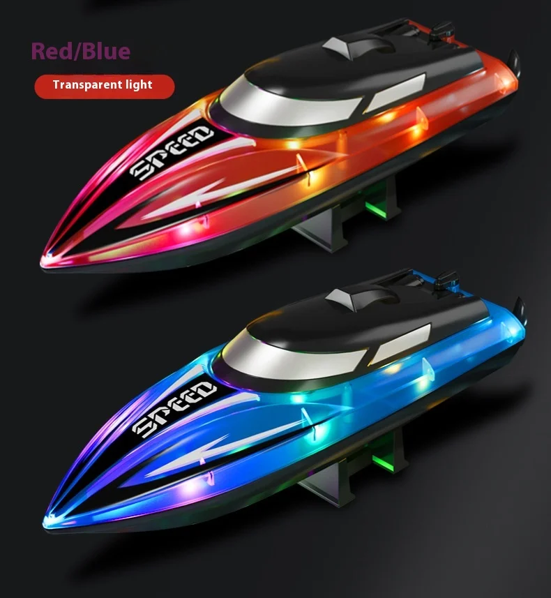 Bateau télécommandé 2.4G bateau miniature électrique étanche RC jouet