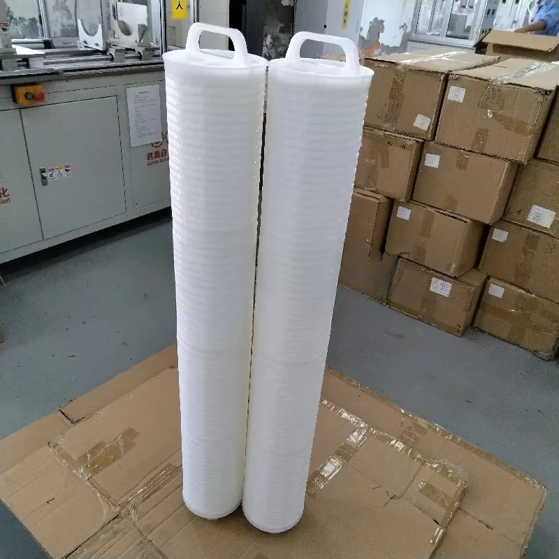 JUNLV High Flow 1000L/Hour Fiberglass Filter Element Prefiltration 5 10 20 Micron Water Pretreatment 10kg Big Cartridge Easy 1
