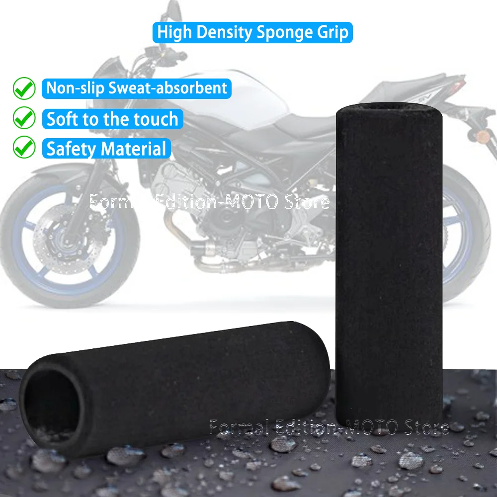 Sponge Grip Adventure Sports Motorcycle Handlebar Grips Anti Vibration for Suzuki SV 650R 650S 650X SV400 SV400S SV1000 1000S