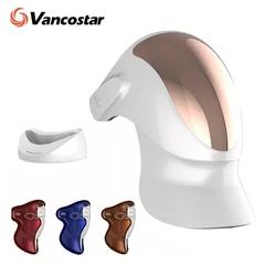 807 Nano Lamp LED Facial Mask With LED Light Therapy 3 Color Red Light Therapy Anti-Aging Mask Full Face With Neck Beauty Health