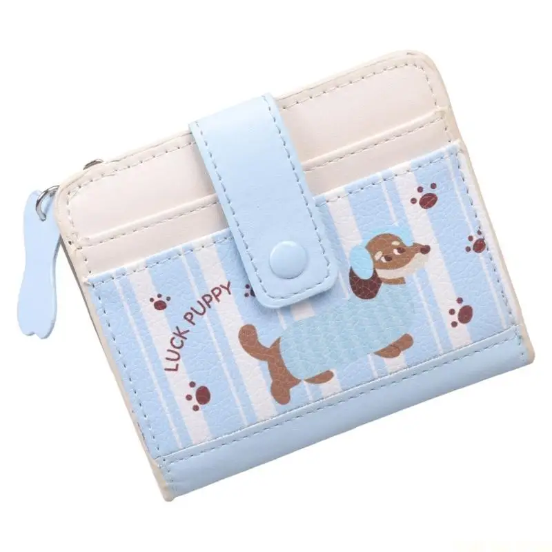 

X90D Credit Card Holder Large Capacity Clutches Purse Bifold Purses Compact Wallets